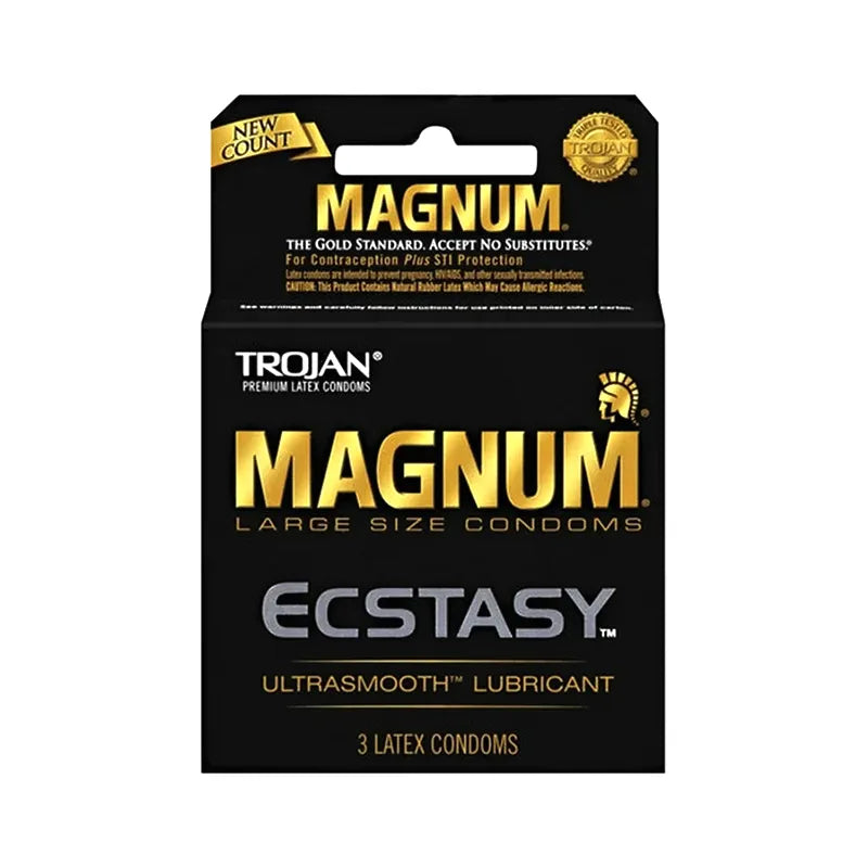 Trojan Magnum Ecstasy 6 Count - (Pack of - 3) image 0