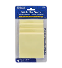 Stick on Notes 4/40 Pack image 0