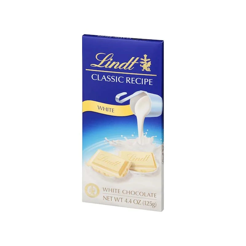 Lindt Classic Recipe White Chocolate Candy Bar 4.4 oz image 0