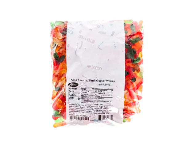 Ferrara Bulk Sour Wow Worms - Bag 5 lb image 0