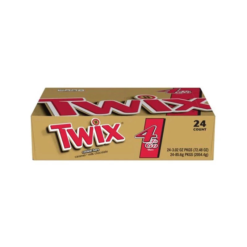 Twix Caramel ORIGINAL Chocolate Candy Bars King Size (24 Count) - 3.02 oz image 0