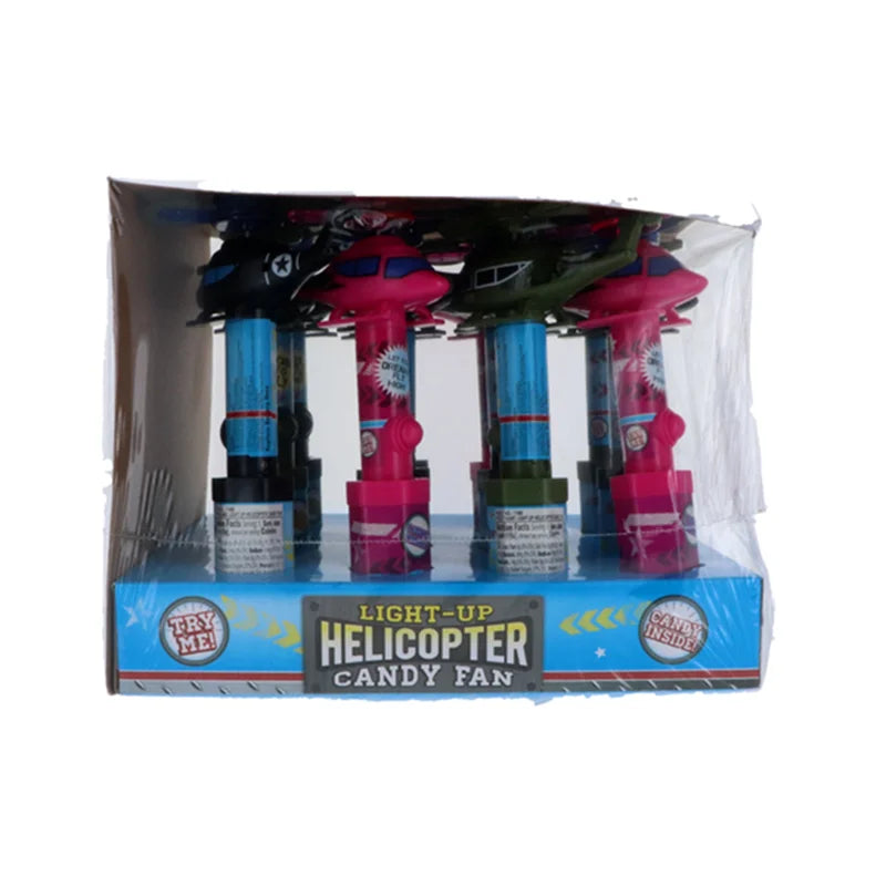 CandyRific Light Up Helicopter Fan 12 Count image 0