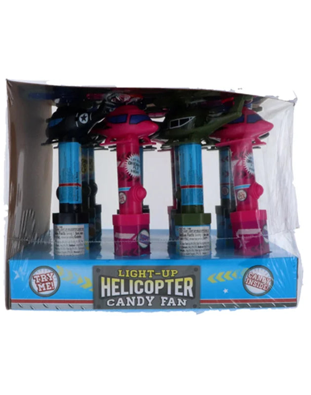 CandyRific Light Up Helicopter Fan 12 Count image 0