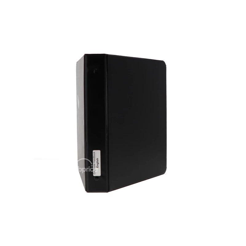 Binder 1" Black Pocket with 3 Rings Each image 0