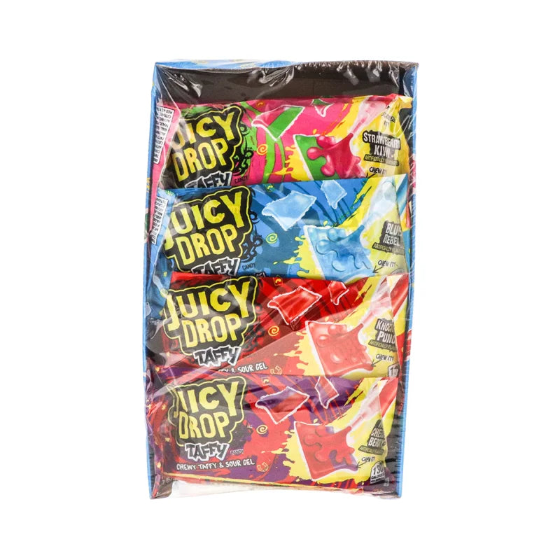Topps Juicy Drop Taffy 16 Count - 2.36 oz image 0