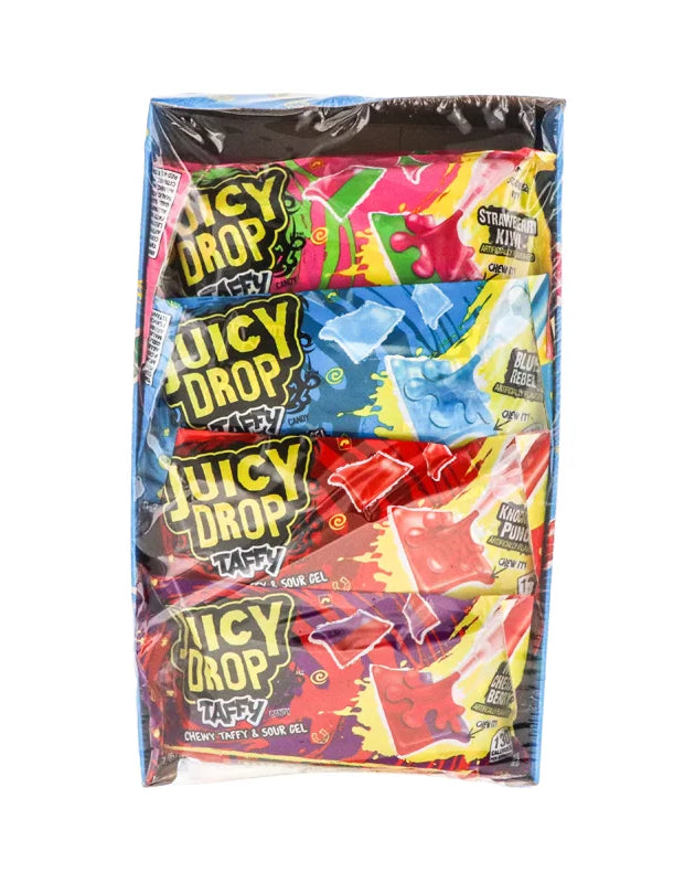Topps Juicy Drop Taffy 16 Count - 2.36 oz image 0