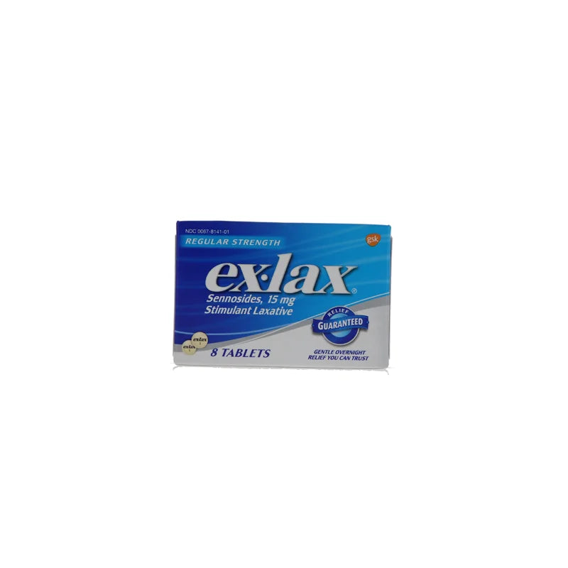 Ex-Lax Stimulant Laxative Pills - (Pack of 8) image 0