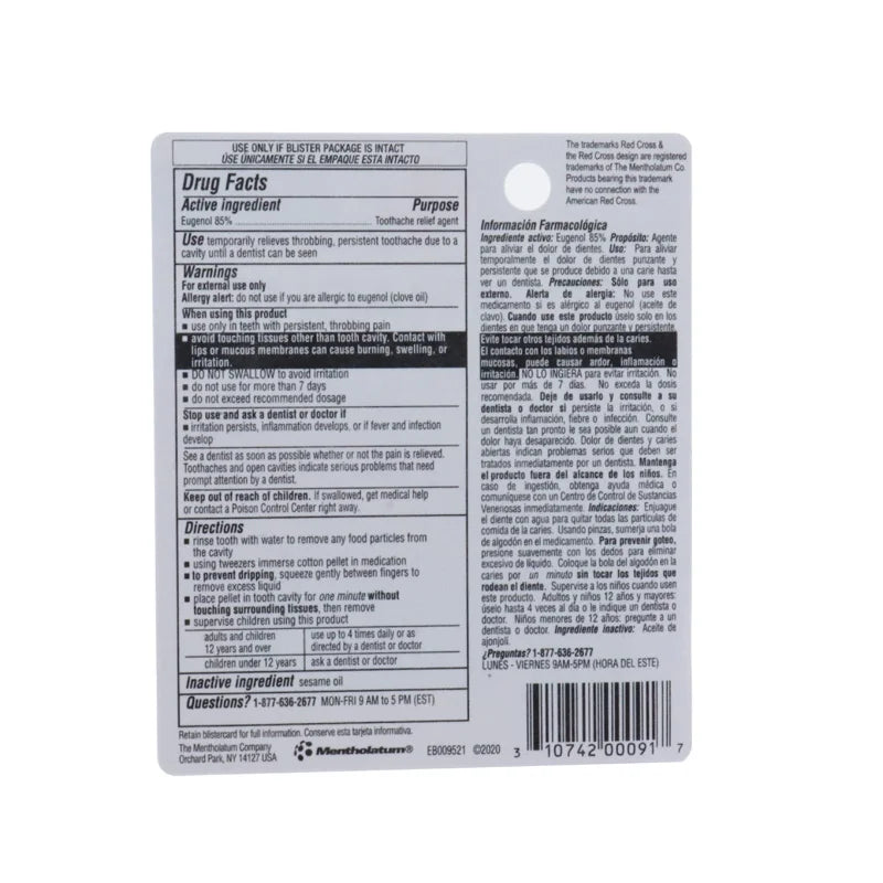 Red Cross Toothache Relief Kit 1 Count - 8 oz image 1
