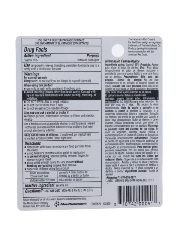 Red Cross Toothache Relief Kit 1 Count - 8 oz image 0