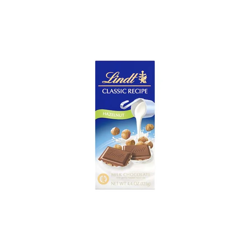 Lindt Tablet Bar Milk Chocolate Hazelnut - 4.4 oz image 0