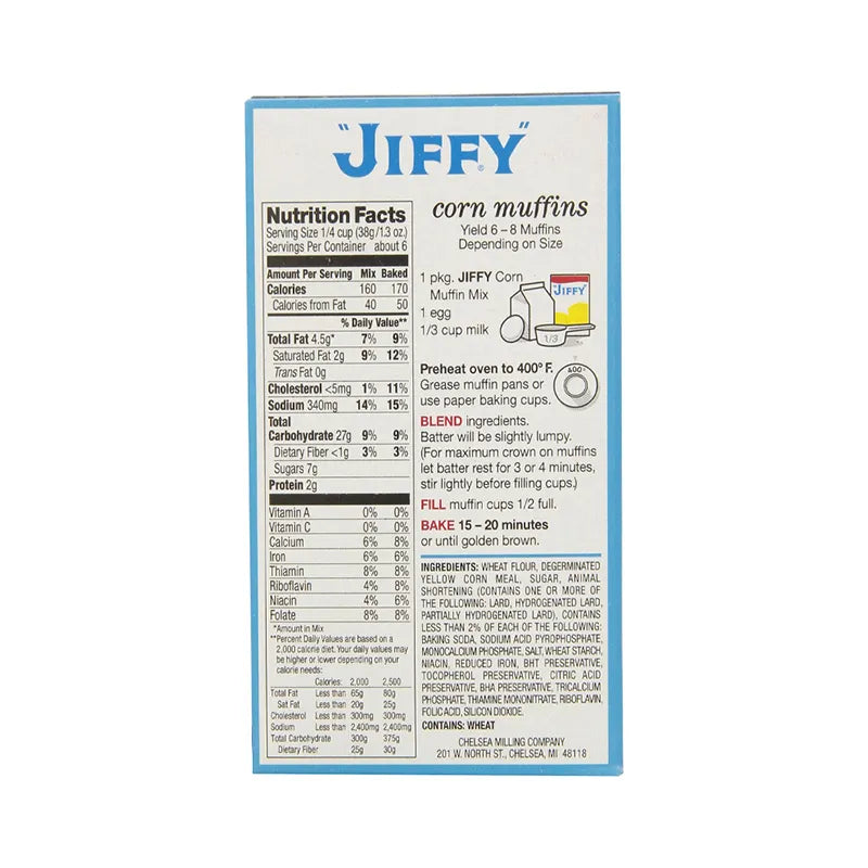 Jiffy Corn Muffin Mix Original 8.5 oz image 1