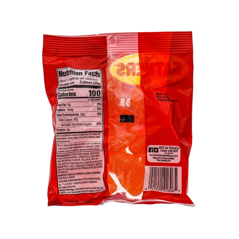 Sathers 2/$2 Orange Slices Candy 12 Count - 5 oz image 1