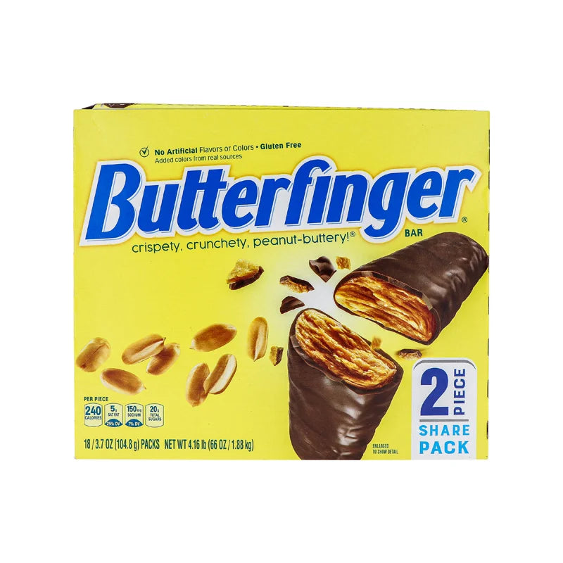 Nestle Butterfinger King Size Candy Bar 18 Count - 3.7 oz image 0