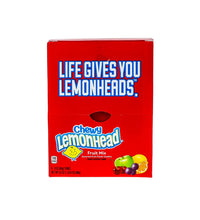 Lemonhead Fruit Mix Chewy Candy 8 Count - 3 oz image 0
