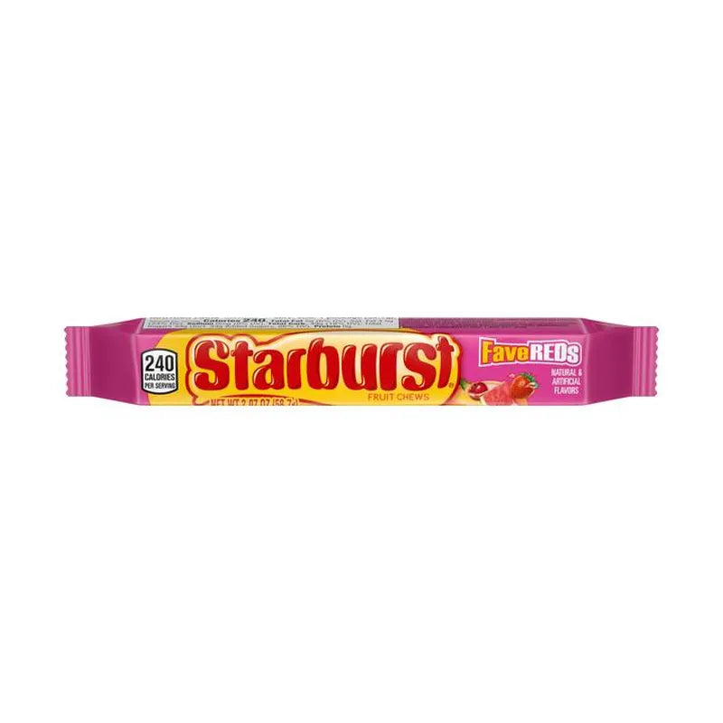Starburst FaveREDs Chewy Candy 24 Count - 2.07 oz image 1