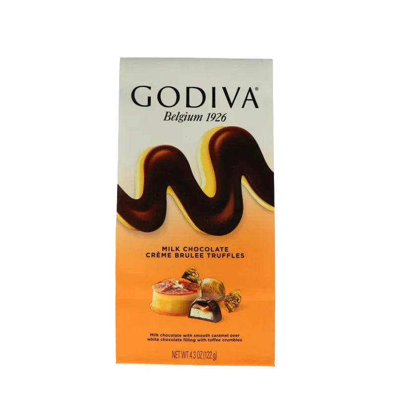 Godiva Milk Creme Brulee Dessert Truffles 4.3 oz image 0