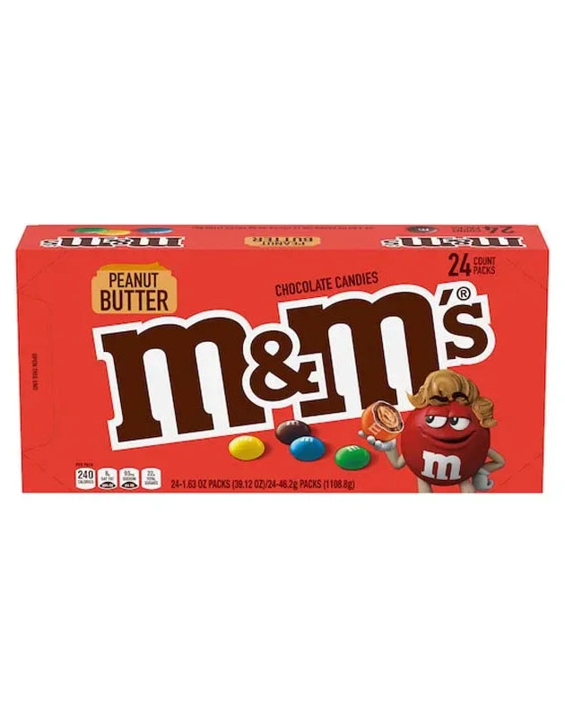 M&M Peanut Butter  24/1.63Oz image 0