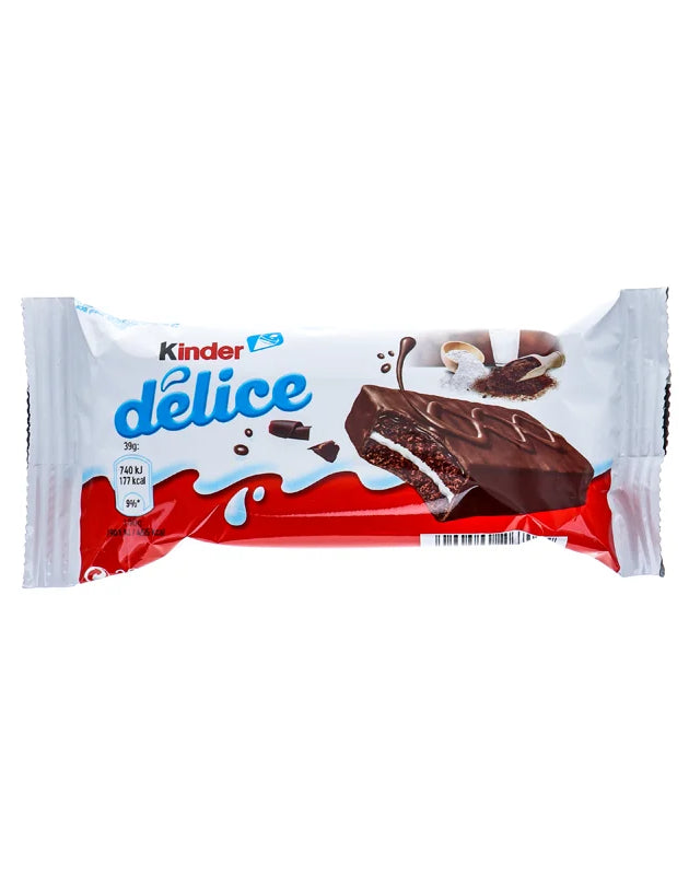 Kinder Delice Milk Chocolate Bar 20 Count - 39 G image 0