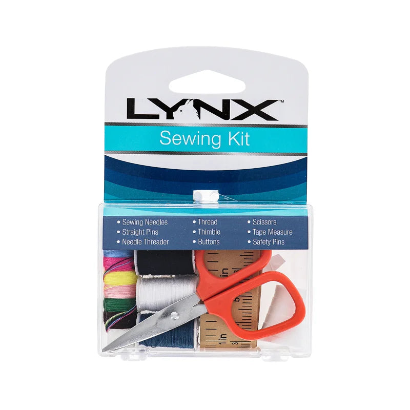 Lynx Sewing Kit with Scissors - 1 Count Only image 0