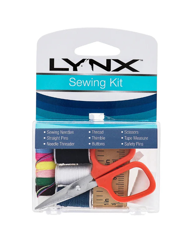 Lynx Sewing Kit with Scissors - 1 Count Only image 0