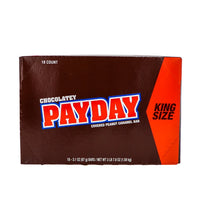 Payday King Size Chocolatey Peanut & Caramel Candy Bar (18 Count) - 3.1 oz image 0