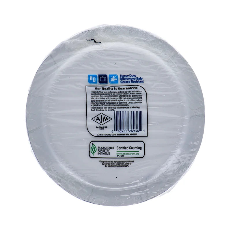 Paper Plates Heavy Duty 8.62inch 16 Count image 1