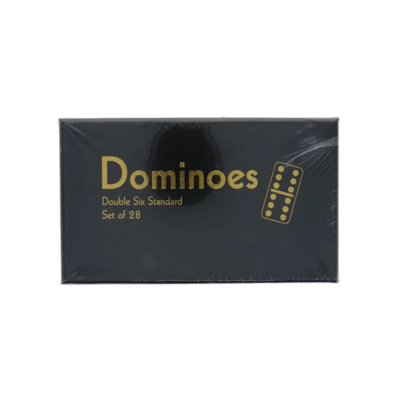Dominoes Double Six Standard Set of 28 - Red - 1 Count Only image 0
