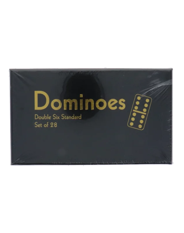 Dominoes Double Six Standard Set of 28 - Red - 1 Count Only image 0
