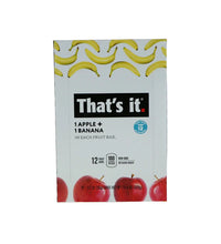 That's It Fruit Bars - Apple & Banana 12 Count - 1.2 oz image 0