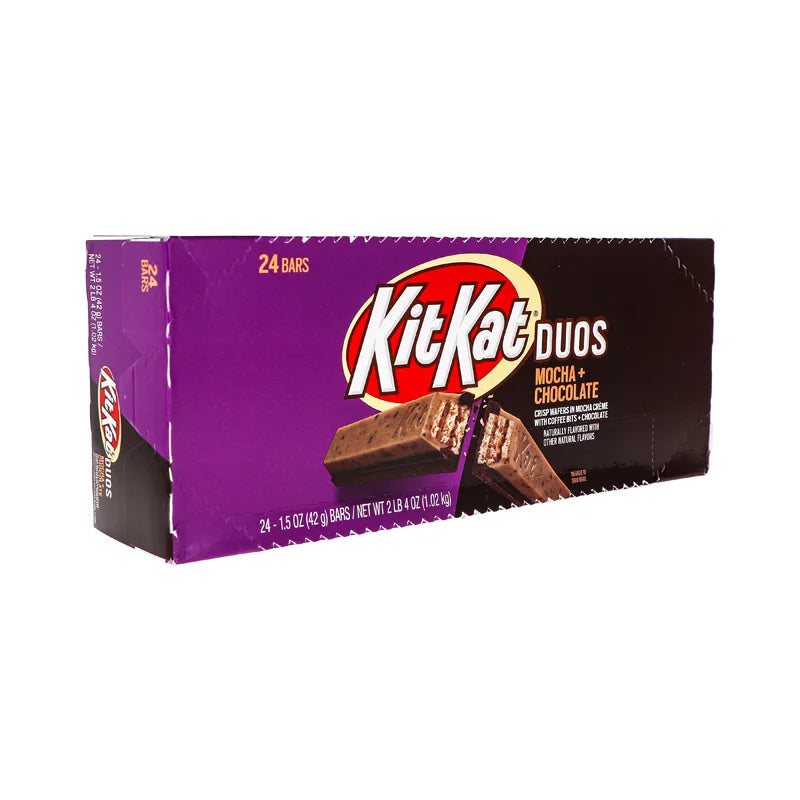 Kit Kat Duos Mocha & Chocolate Candy Bar 24 Count - 1.5 oz image 1