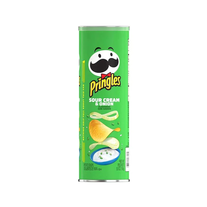 Pringles Chips - Sour Cream & Onion - 5.96 oz - Large image 0