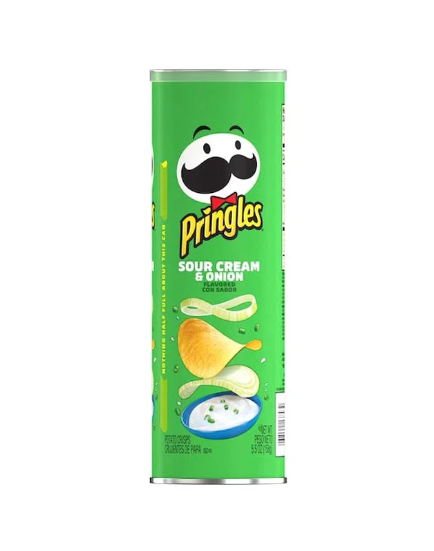 Pringles Chips - Sour Cream & Onion - 5.96 oz - Large image 0