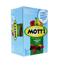 Mott's Fruit Snacks Assorted Fruit 8 Count - 5 oz image 1
