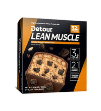 Detour Lean Muscle Protein Bar, Cookie Dough Caramel Crisp, 12 Count image 0