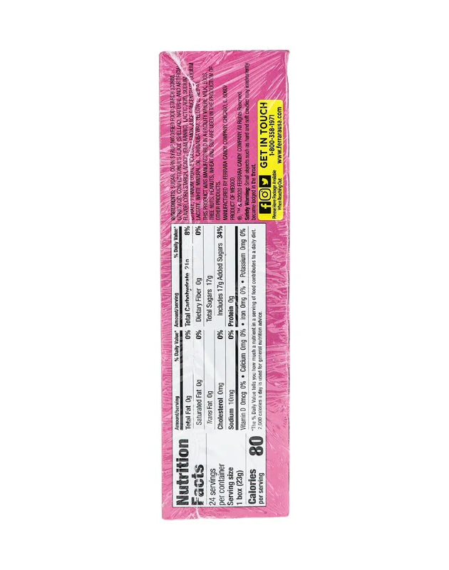 Chewy Lemonhead Pink Lemonade Candies 24 Count - 0.8 oz image 0