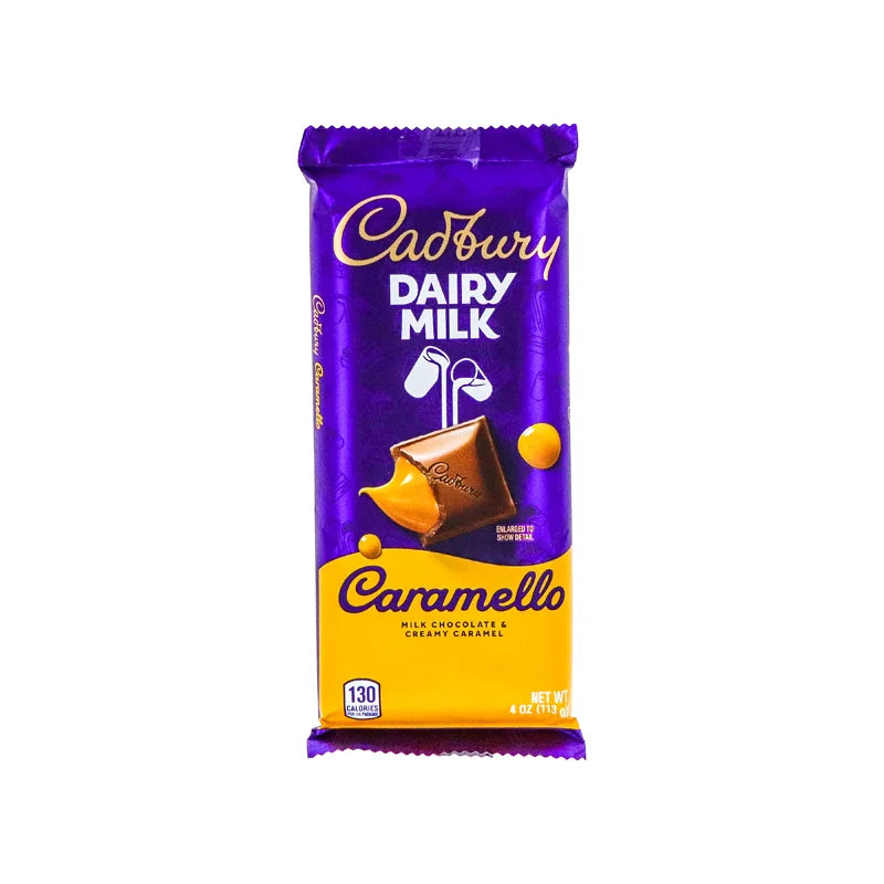 Cadbury Caramello Bar, Milk Chocolate & Creamy 4 oz image 0