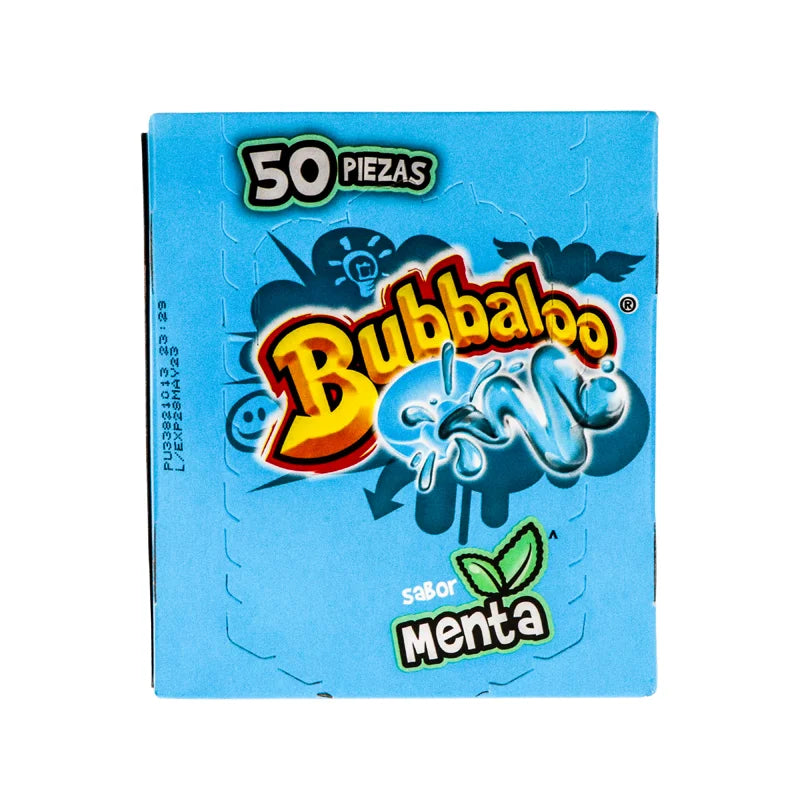 Bubbaloo Chewing Gum Menta (Menthol) 50 Count image 0