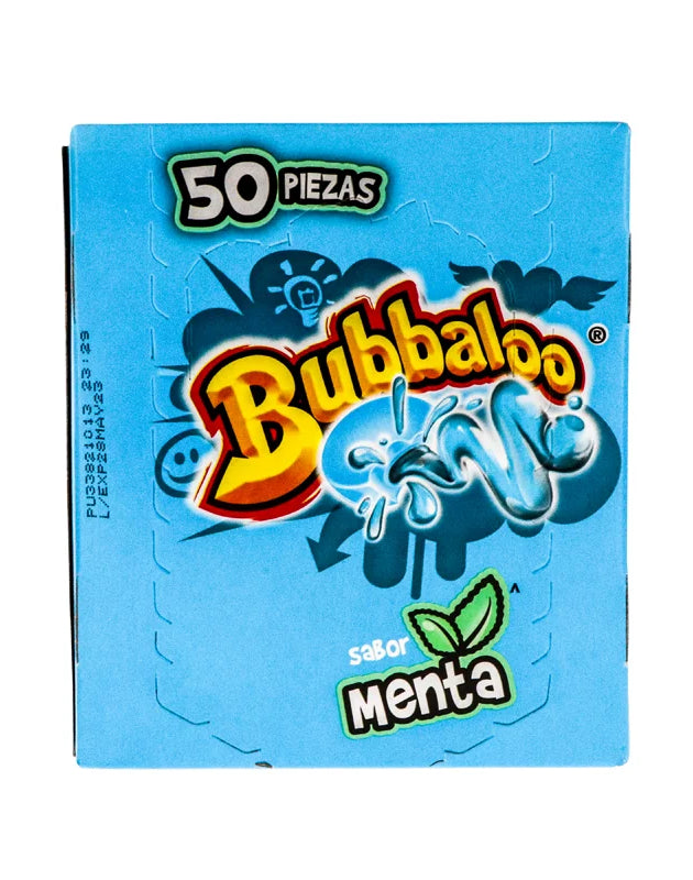 Bubbaloo Chewing Gum Menta (Menthol) 50 Count image 0