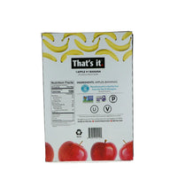 That's It Fruit Bars - Apple & Banana 12 Count - 1.2 oz image 2