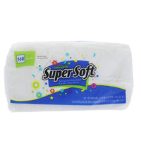 Super Soft Plain Napkins 1 Ply 1/4 Fold 1 Count - 160 Sheets image 1