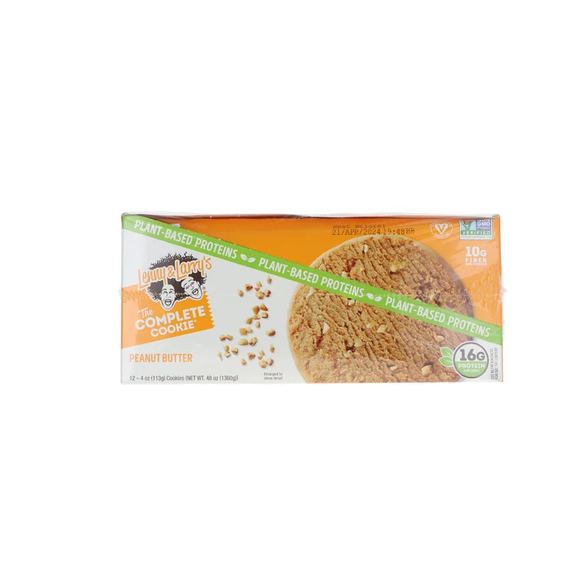 Lenny & Larry's The Complete Cookie Peanut Butter 12 Count - 4 oz image 0