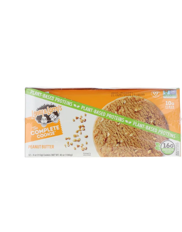 Lenny & Larry's The Complete Cookie Peanut Butter 12 Count - 4 oz image 0