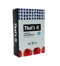 That's It Fruit Bar - Apple and Blueberry 12 Count - 1.2 oz image 1