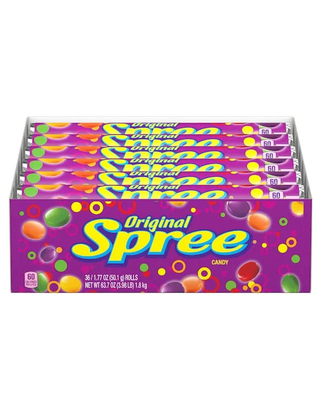 Spree Original Candy Rolls 36 (1.77oz) image 0