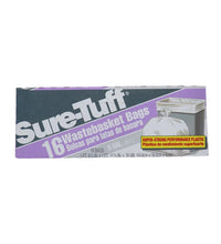 Sure-Tuff Wastebasket Bags 8 Gallon (Purp) - 16 Count image 0