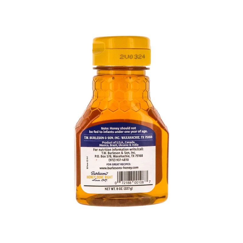 Burleson's Clover Honey 8 oz image 1