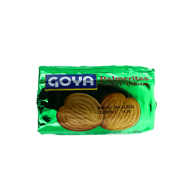Goya Palmeritas Cookies - 3 oz image 0