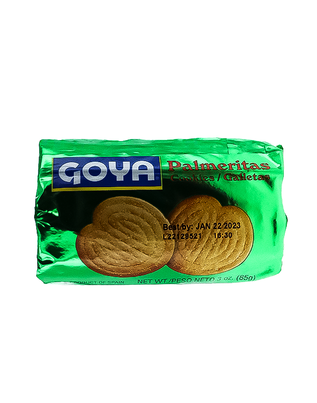 Goya Palmeritas Cookies - 3 oz image 0