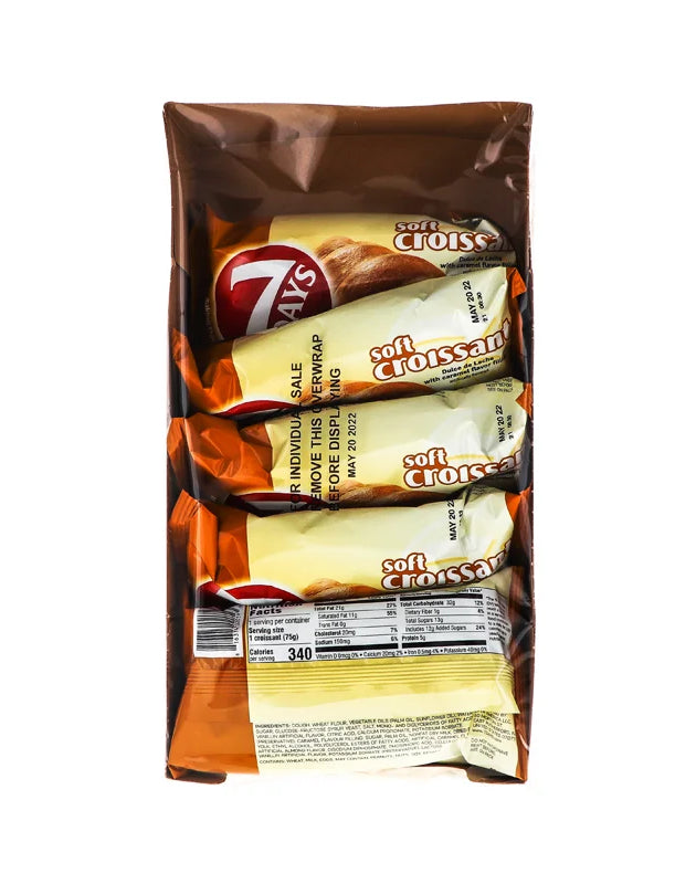 7 Days Croissant Dulce De Leche 6 Count - 2.65 oz image 0