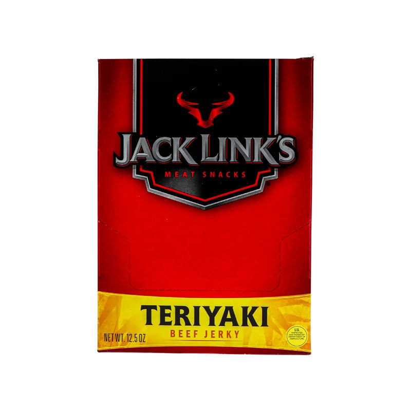 Jack Link's Beef Jerky Teriyaki- Bag 10 Count - 1.25 oz image 0